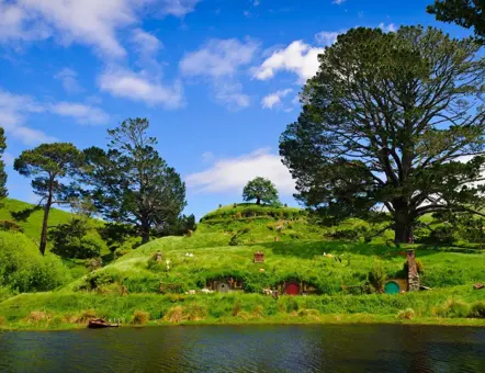Hobbiton Movie Set
