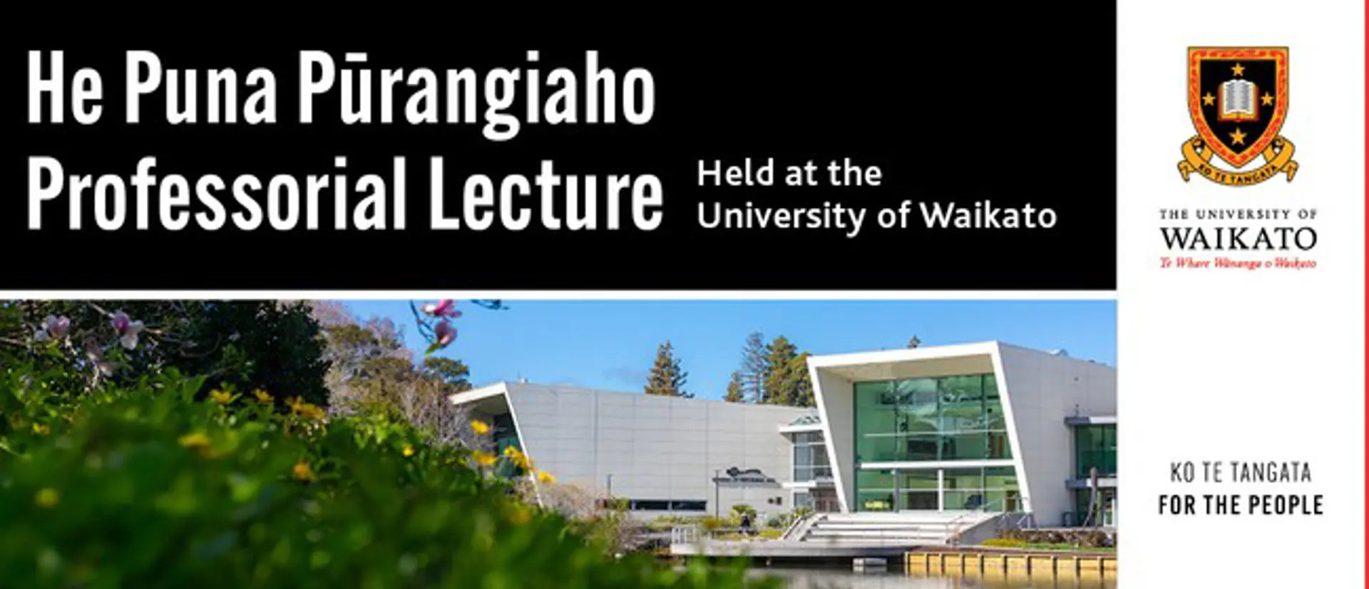 University of Waikato Professorial Lecture (2)