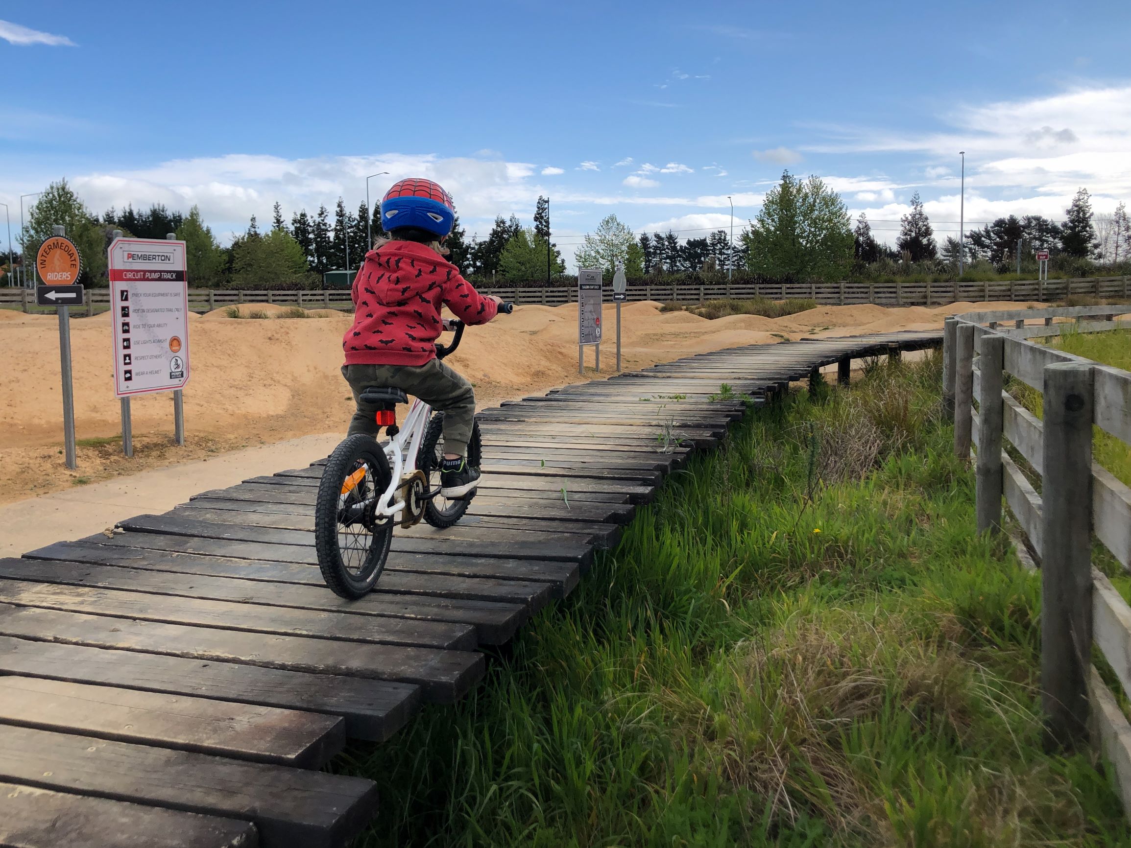 Gallagher Bike Skills Park Grassroots Trust Velodrome WaikatoNZ