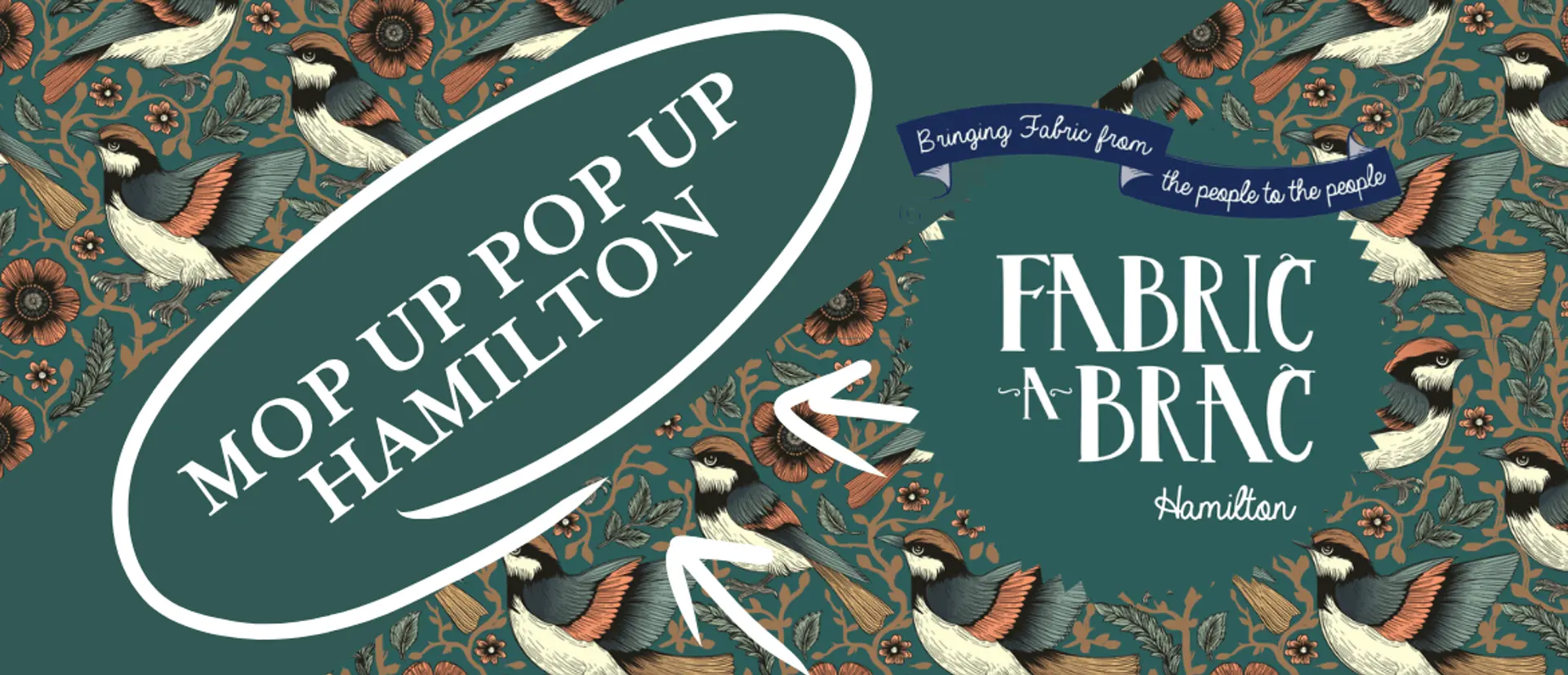 Fabric-a-brac Mop Up Pop Up 2026