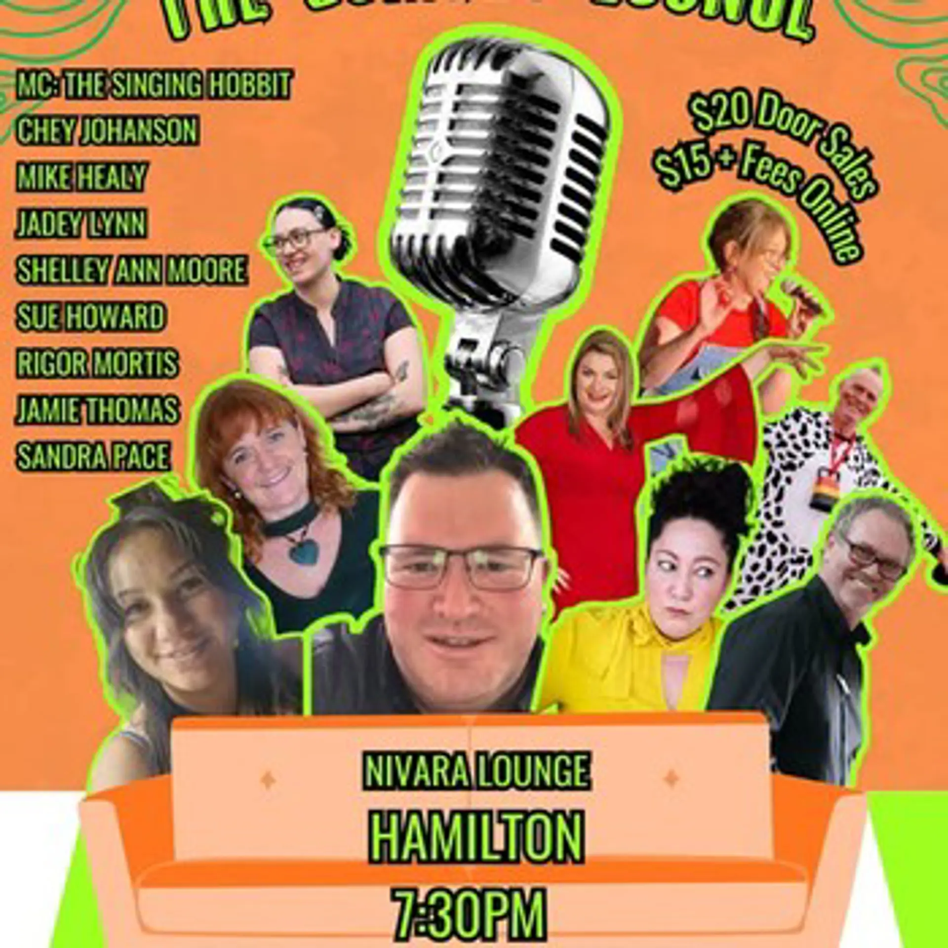 HaHaHamilton Presents the Comedy Lounge for September.