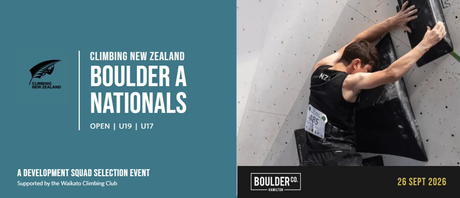 Climbing New Zealand Bouldering Nationals