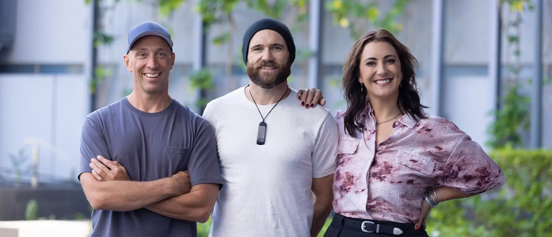 Fletch, Vaughan and Hayley