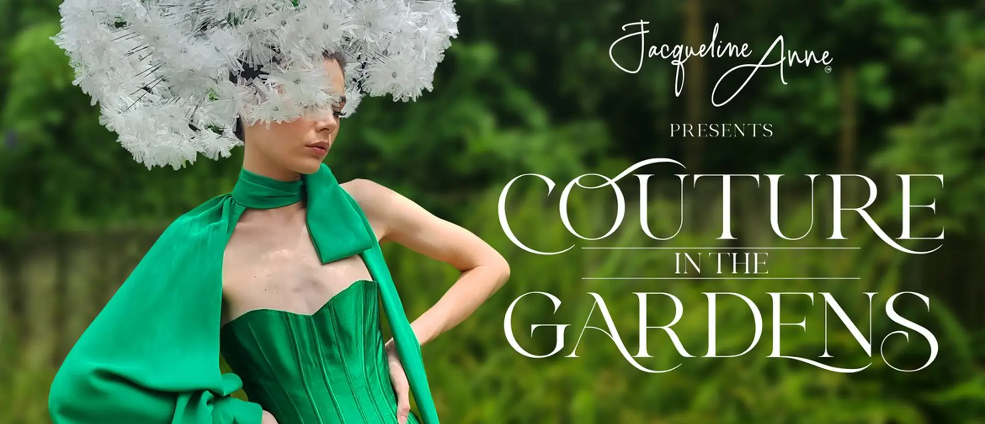Couture in the Gardens,  'Feathers and Blooms'