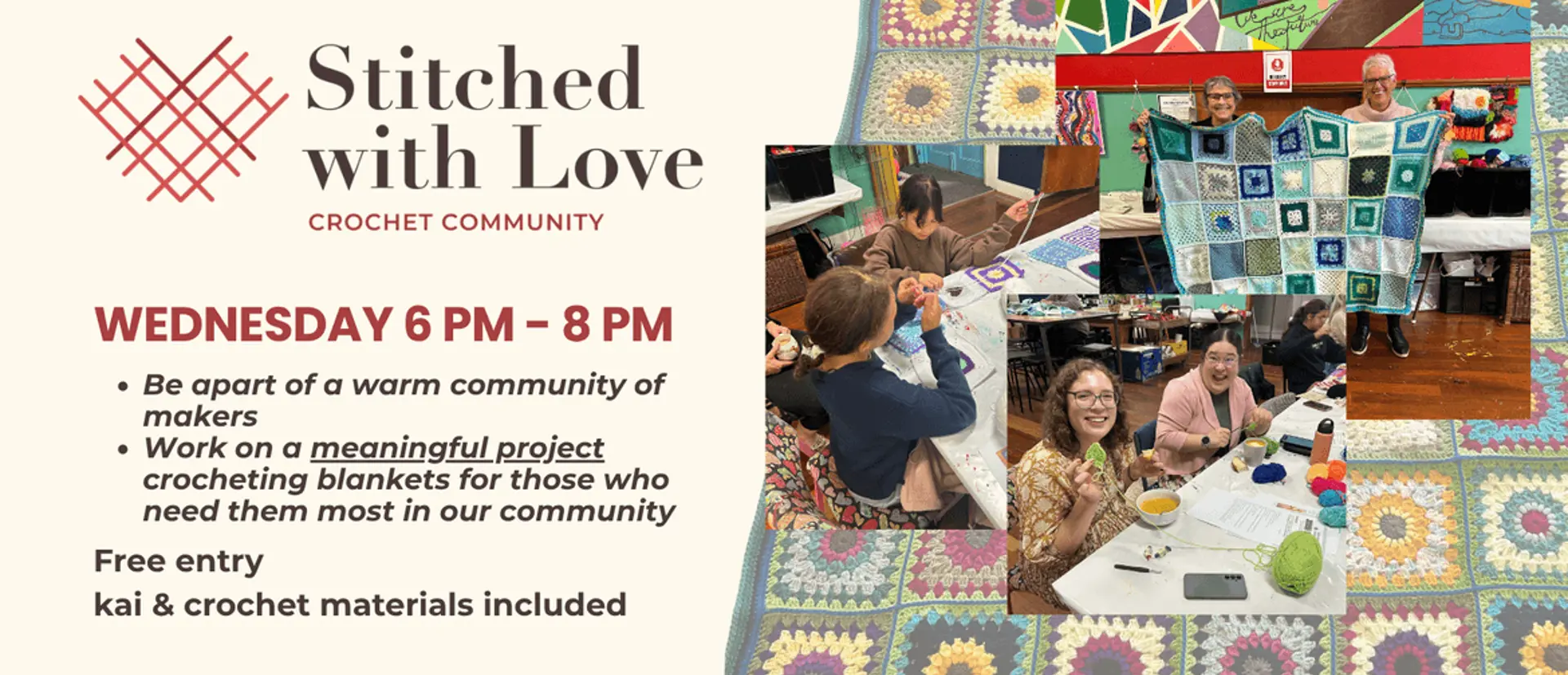 Stitched with Love - Community nights!