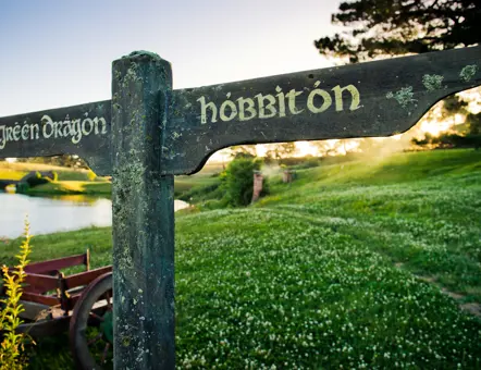 Hobbiton Movie Set