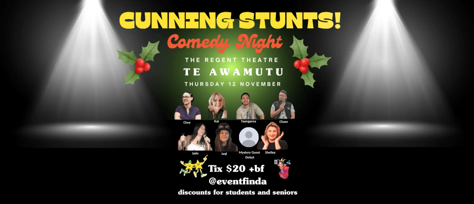 Cunning Stunts Comedy Night