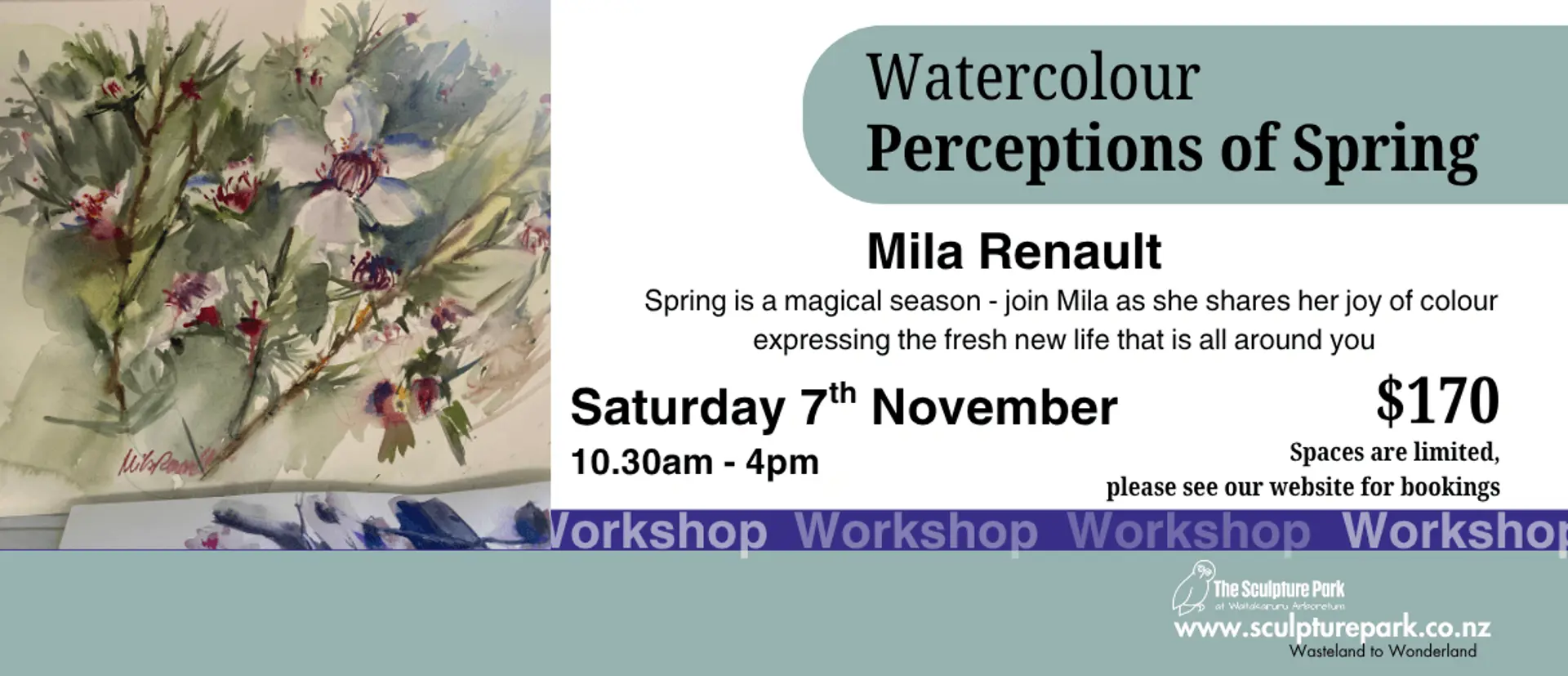 Watercolour: Perceptions of Spring