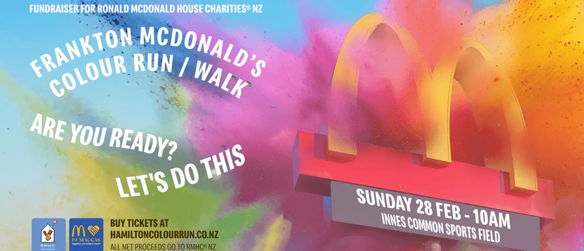 Frankton McDonald's Colour Run/Walk 2027