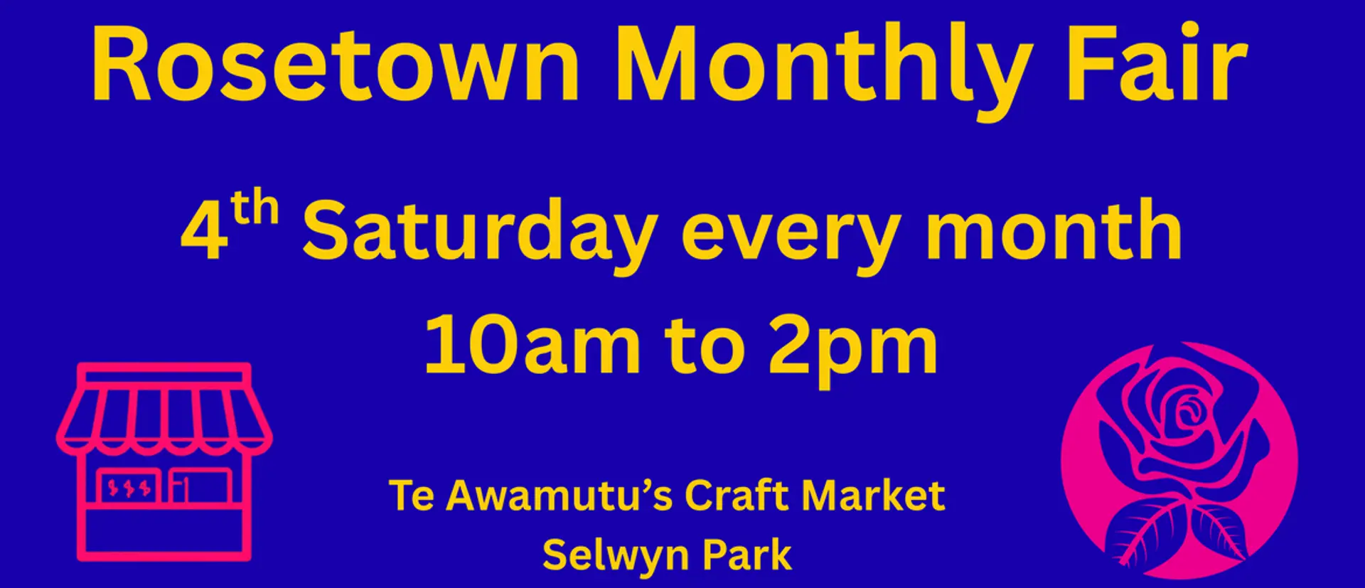 Rosetown Monthly Fair | Monthly Craft Fair