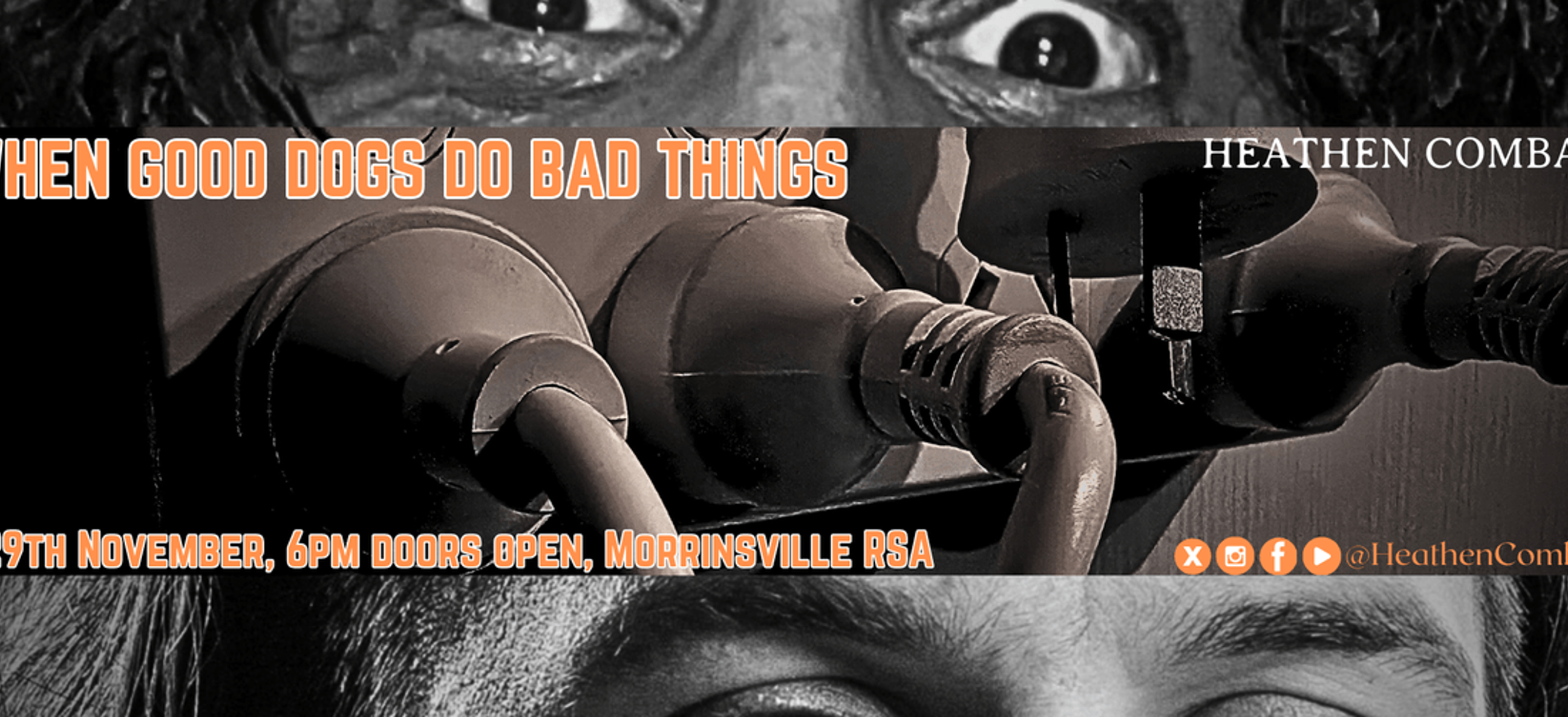 Heathen Combat "When Good Dogs Do Bad Things"