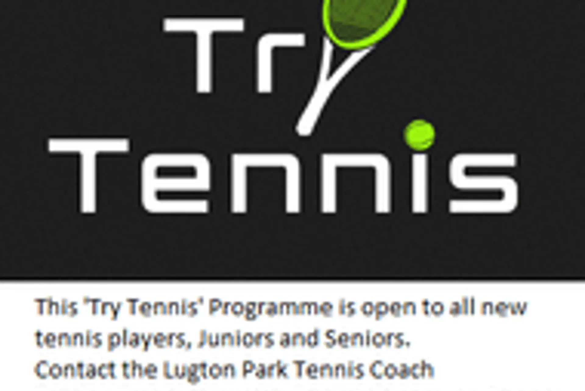 Love Tennis Open Day