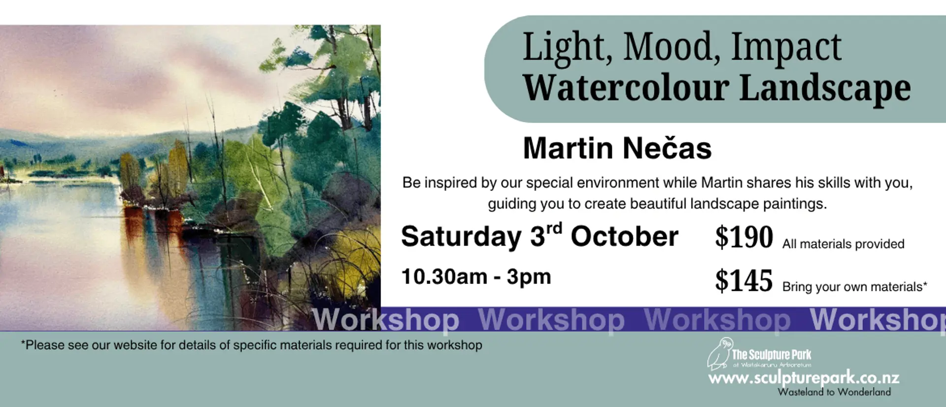Light Mood Impact: Watercolour Landscape Workshop