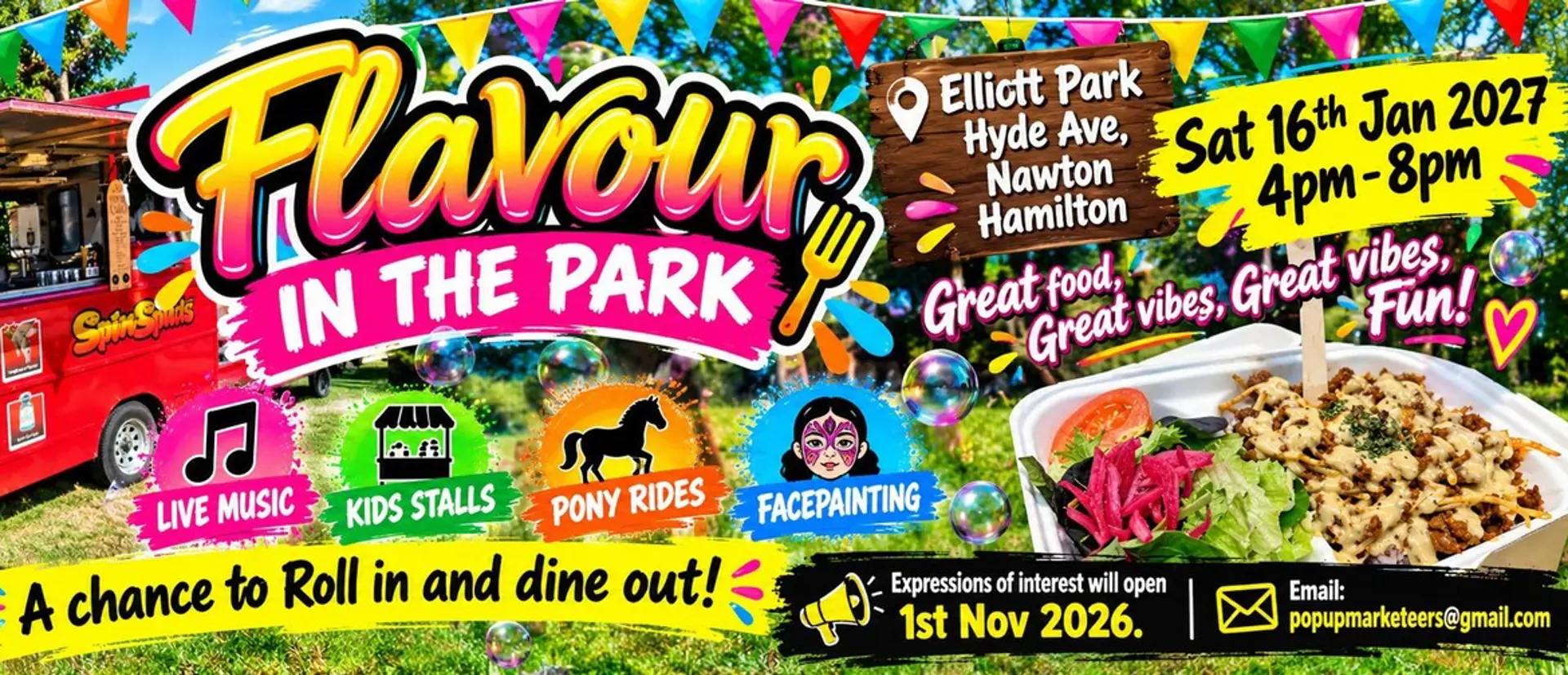 Flavour in the Park 2027
