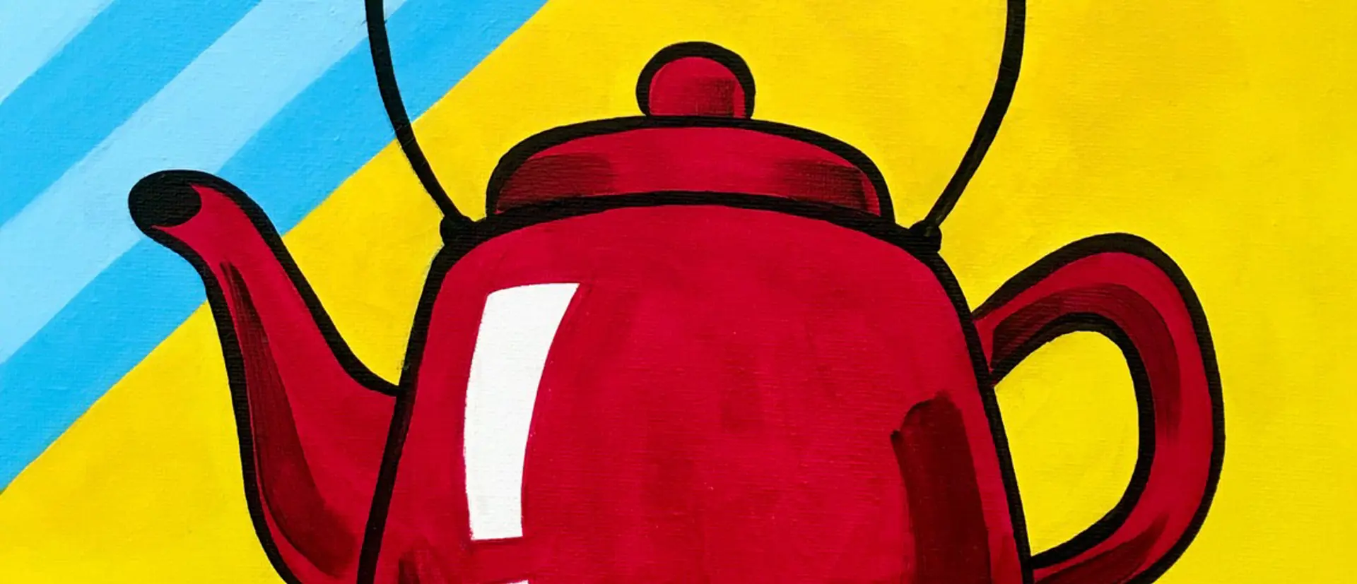 Pop Art Paint & Wine Night - POP The Kettle On