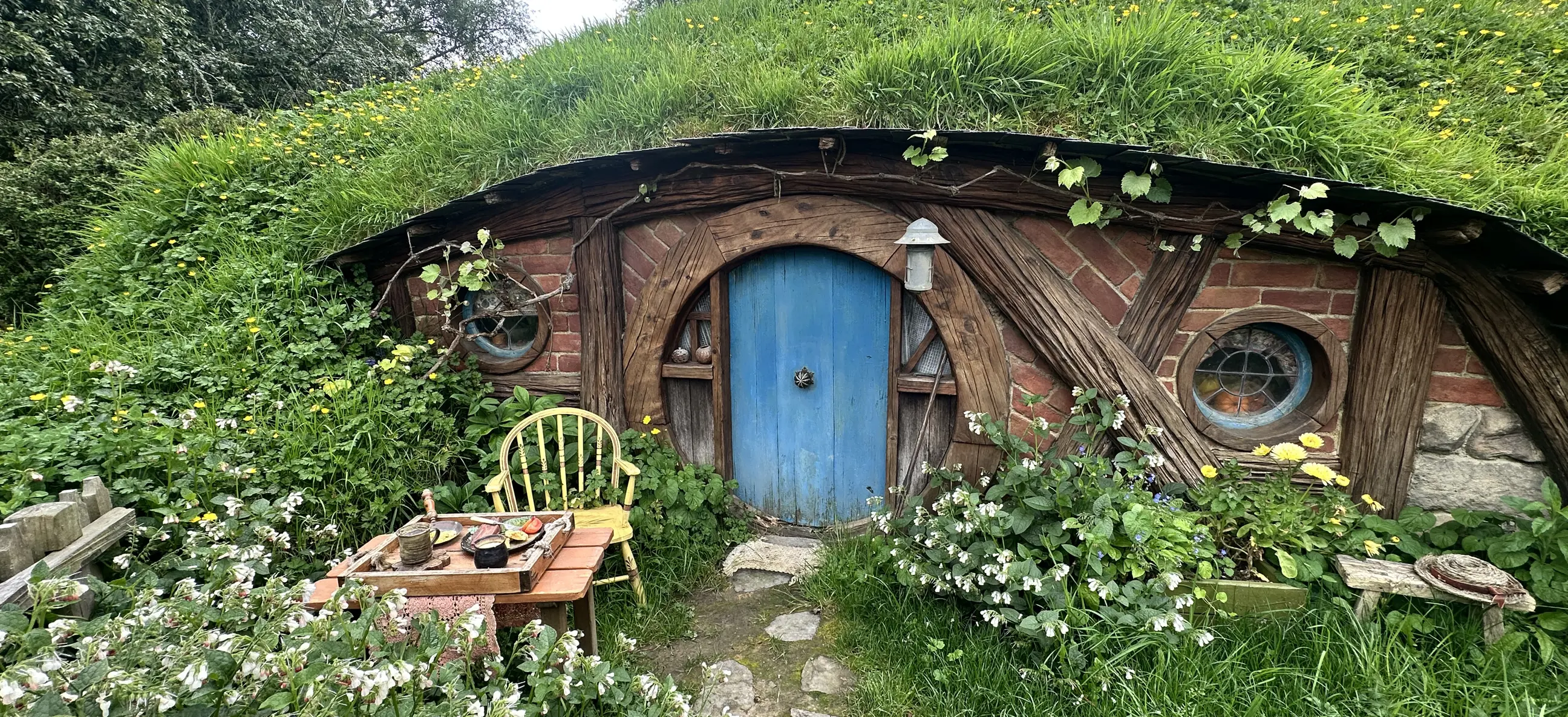 Hobbiton Movie Set 