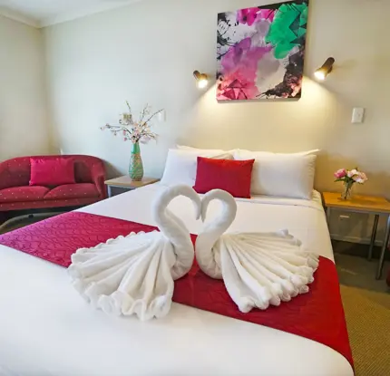 Queen bed