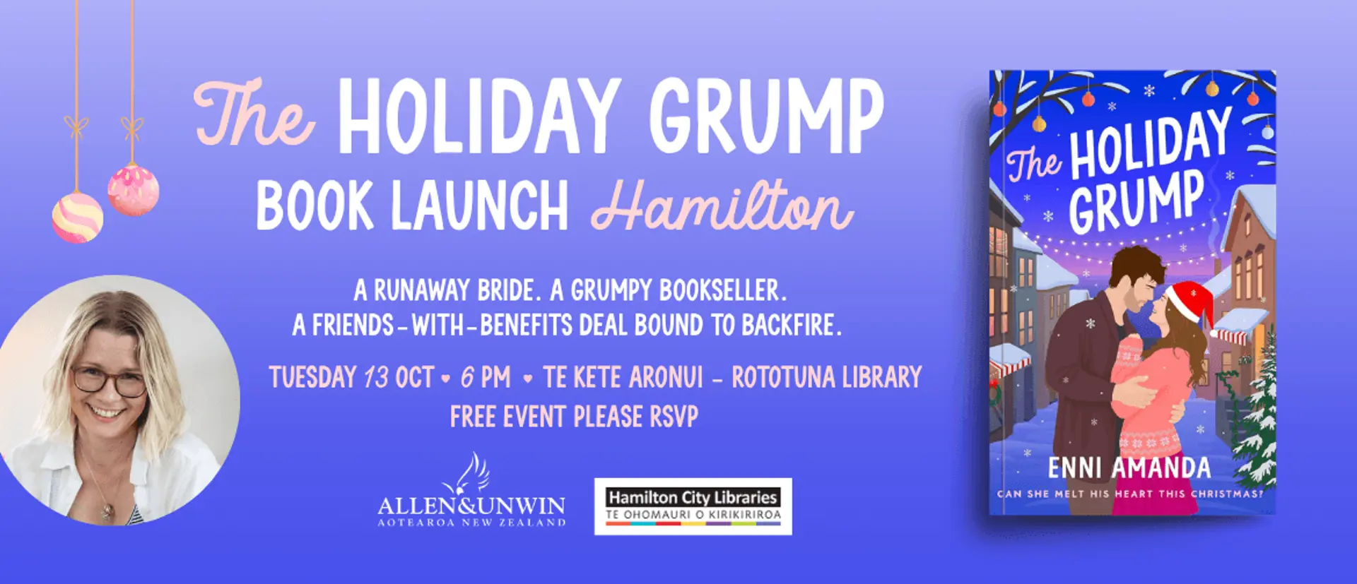 Book Launch: The Holiday Grump 