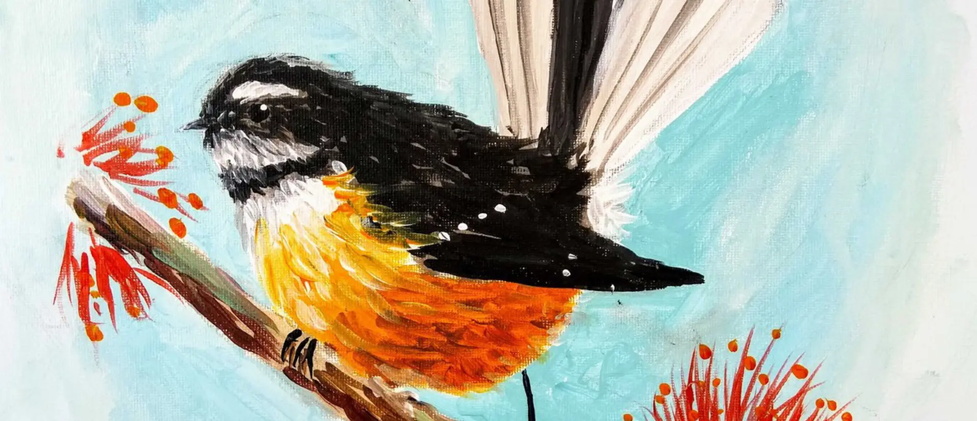 Paint and Wine Night - Piwakawaka (1)